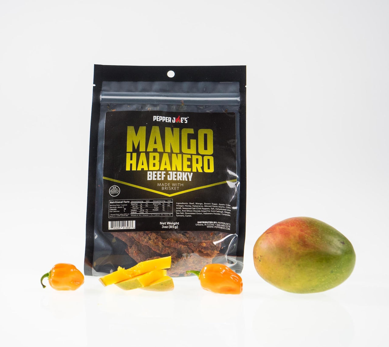 Mango Habanero Beef Jerky