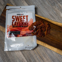 Thumbnail for Sweet Cayenne Uncured Candied Bacon Jerky