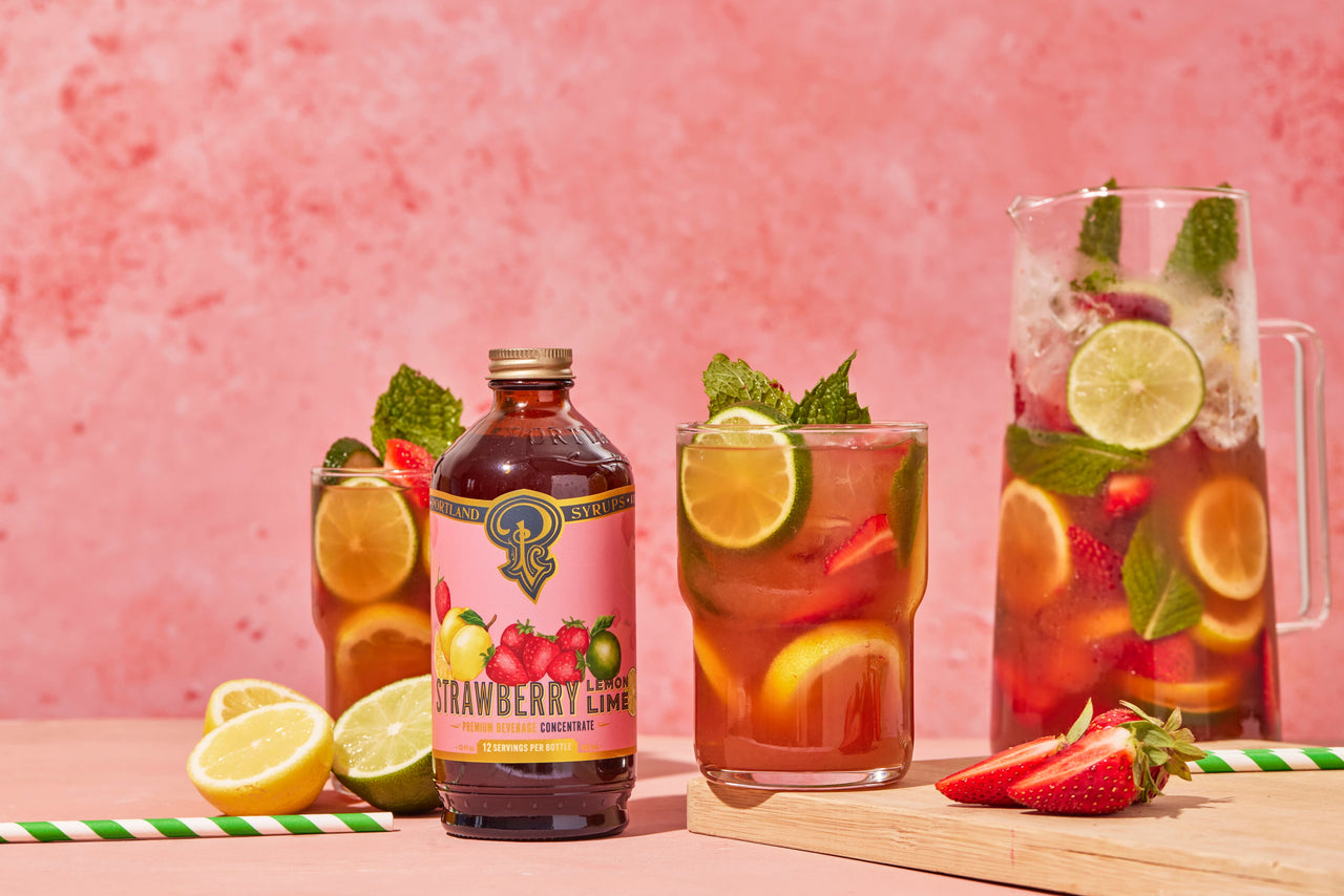Strawberry Lemon-Lime Syrup