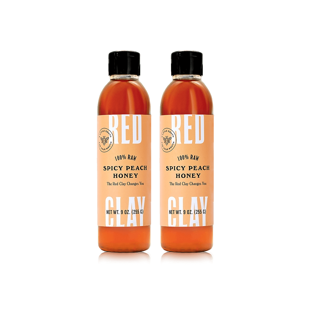 Red Clay Spicy Peach Honey (2-Pack)
