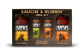SAUCIN' & RUBBIN' KIT (4 pack)
