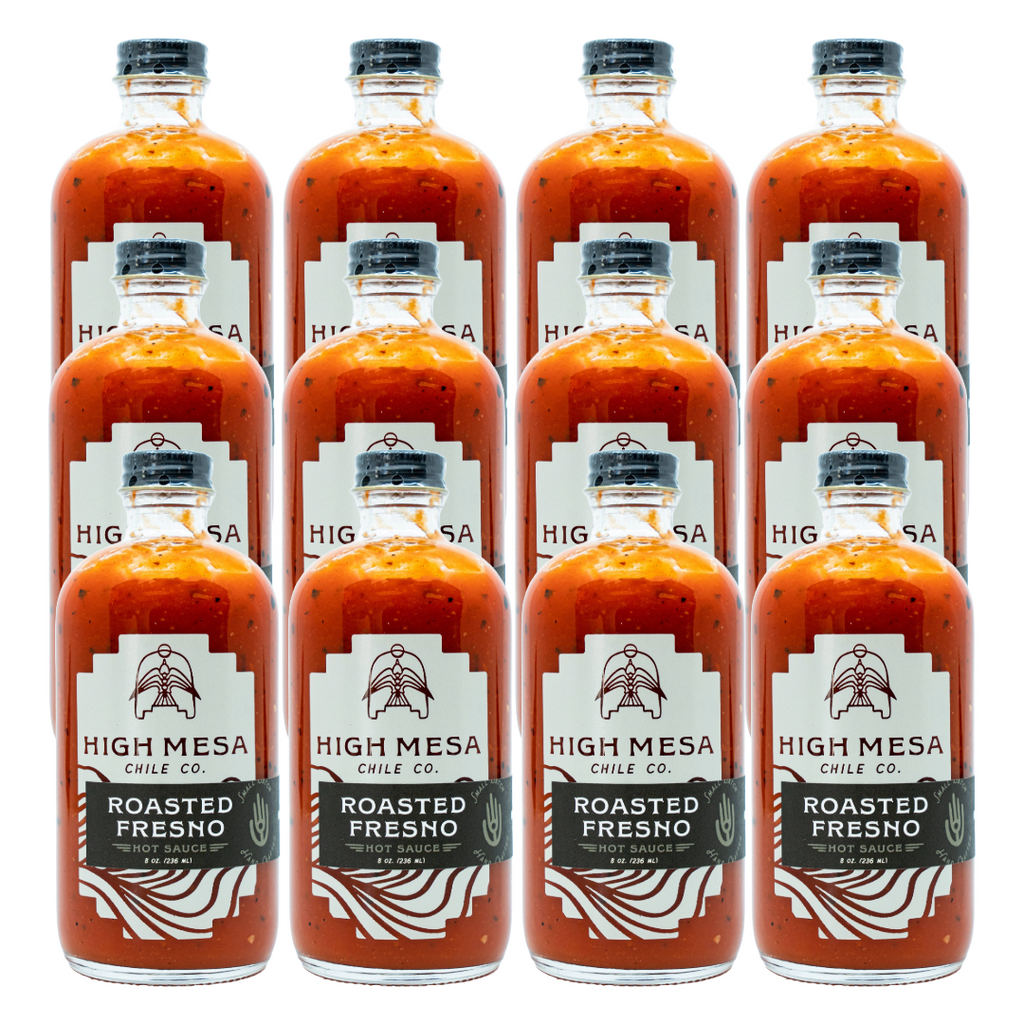 Roasted Fresno Hot Sauce