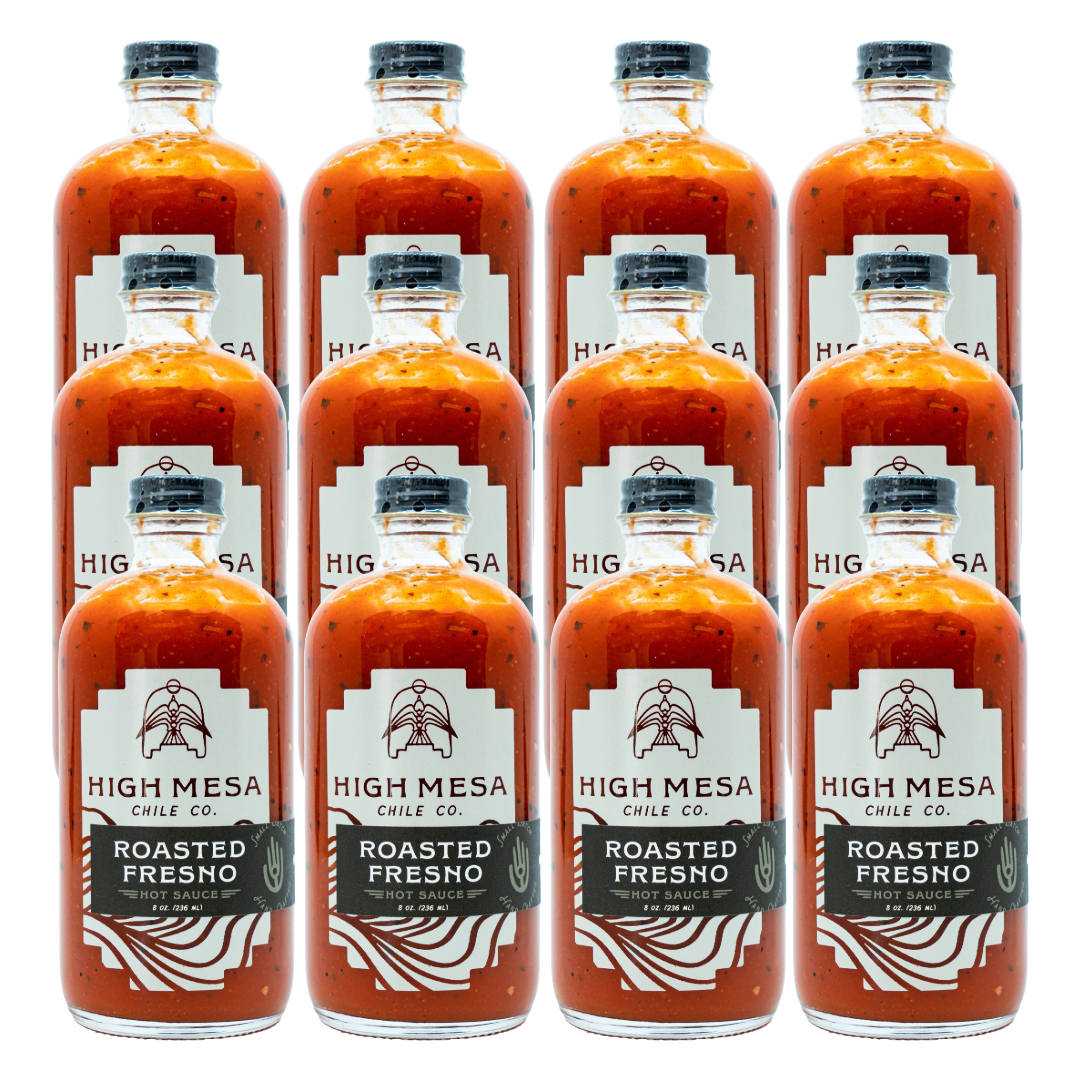 Roasted Fresno Hot Sauce