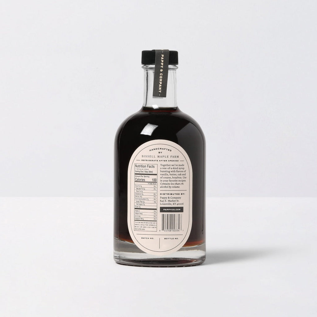 Award Winning Pappy Van Winkle Bourbon Barrel-Aged Pure Maple Syrup