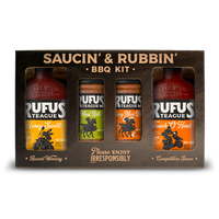 SAUCIN' & RUBBIN' KIT (4 pack)
