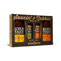 SAUCIN' & RUBBIN' KIT (4 pack)