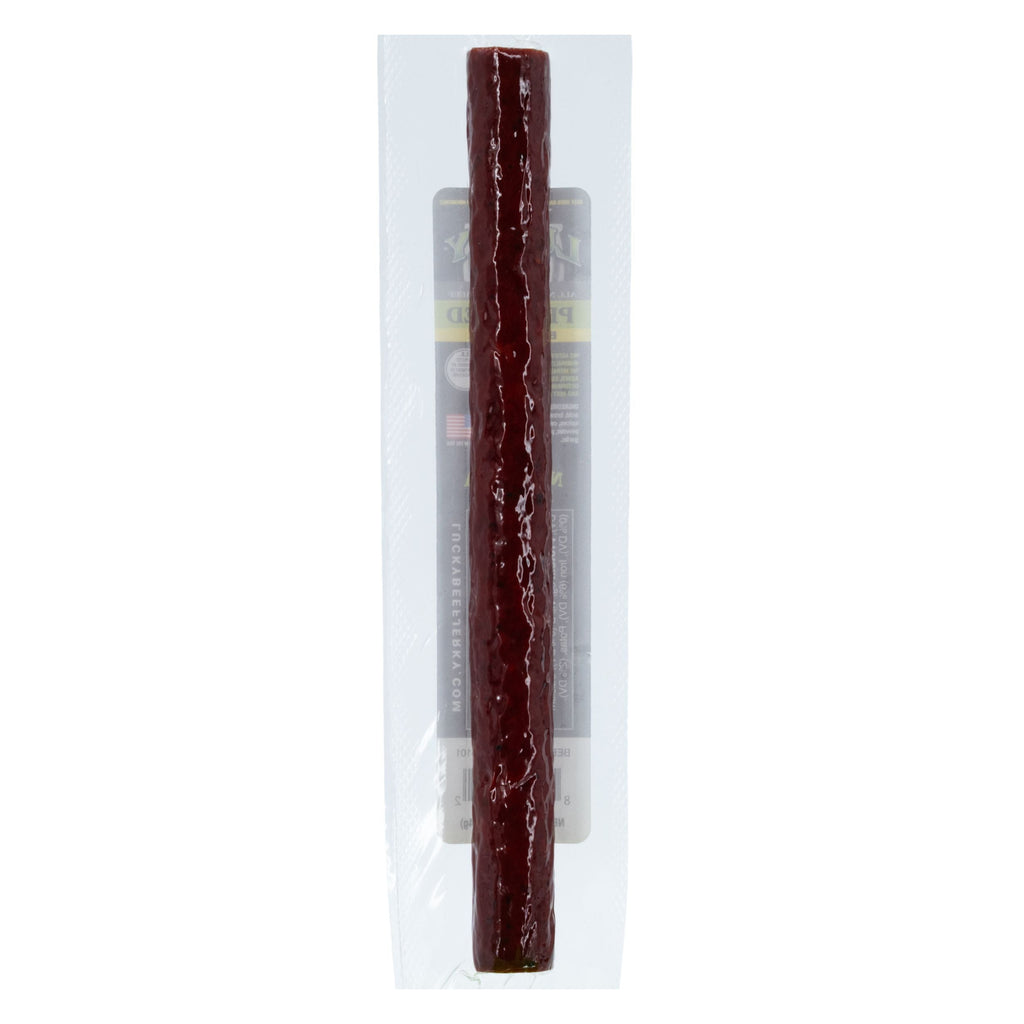 Black Pepper Beef Stick | 1.25 oz. | All Natural Angus Beef | Perfectly Seasoned | Made in Holdrege, NE | Nebraska Star Beef