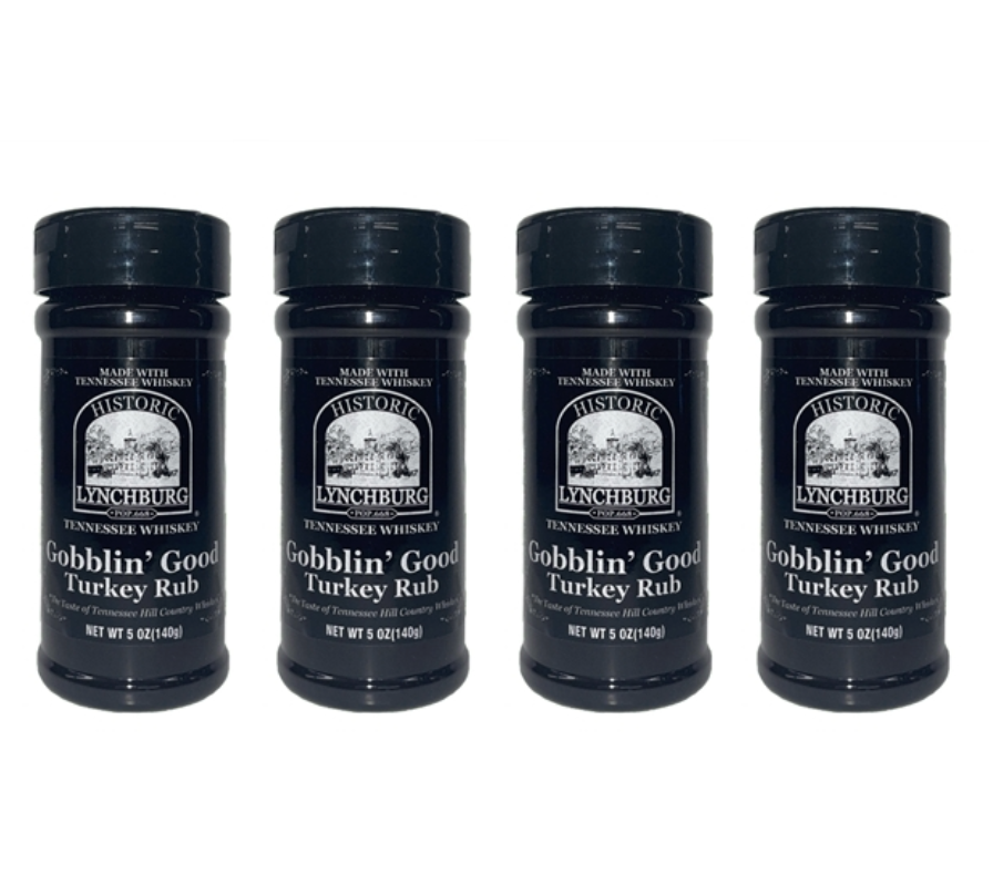 Historic Lynchburg Gobblin' Good Turkey Rub Pack of 4