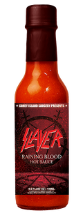Slayer Raining Blood Ghost Pepper Hot Sauce 5oz