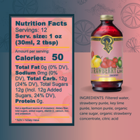 Strawberry Lemon-Lime Syrup