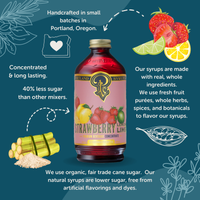 Strawberry Lemon-Lime Syrup