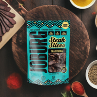 Traditional Beef Biltong Steak Slices - 12 Pack