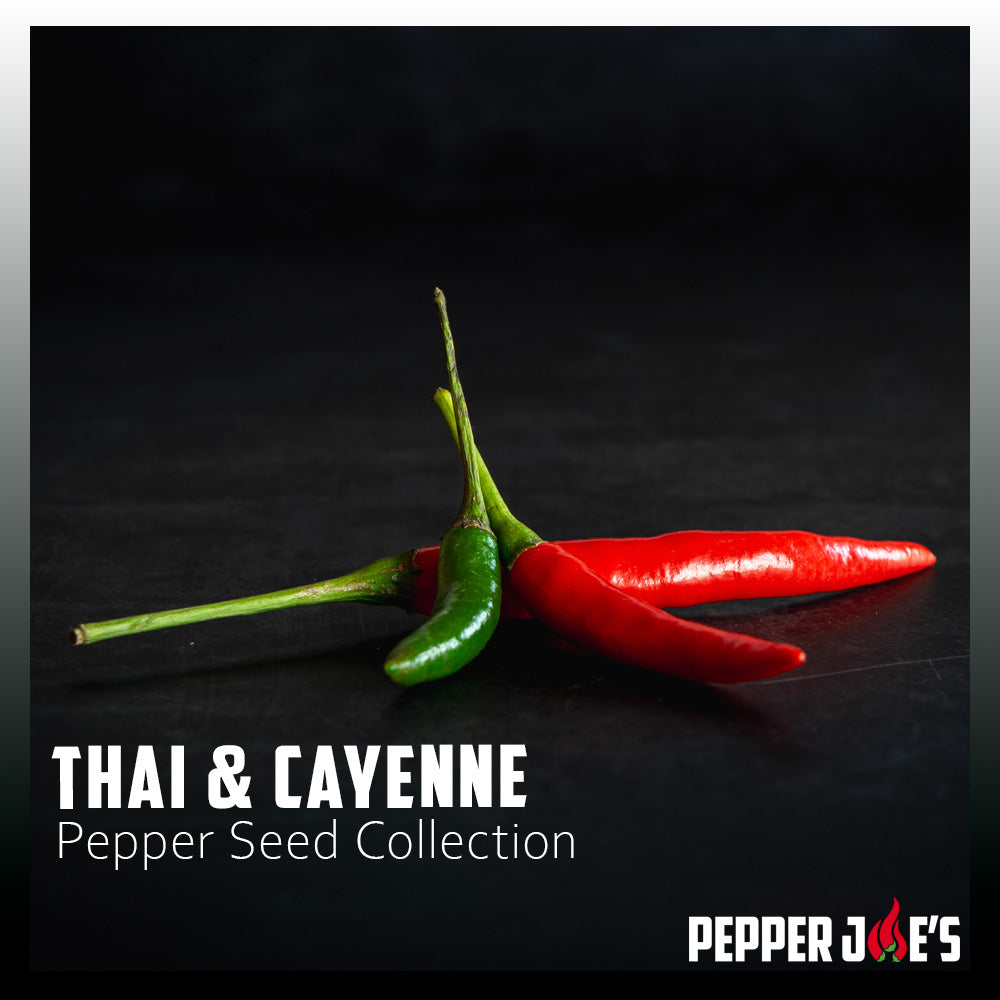 Thai & Cayenne Pepper Seed Collection