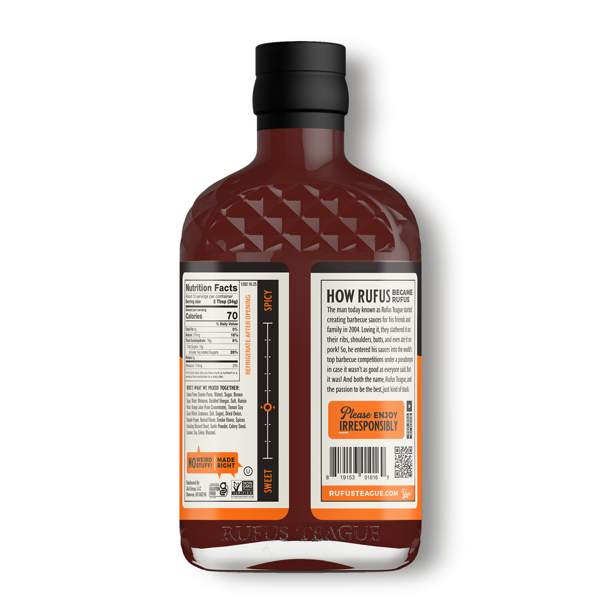 TOUCH O' HEAT BBQ SAUCE