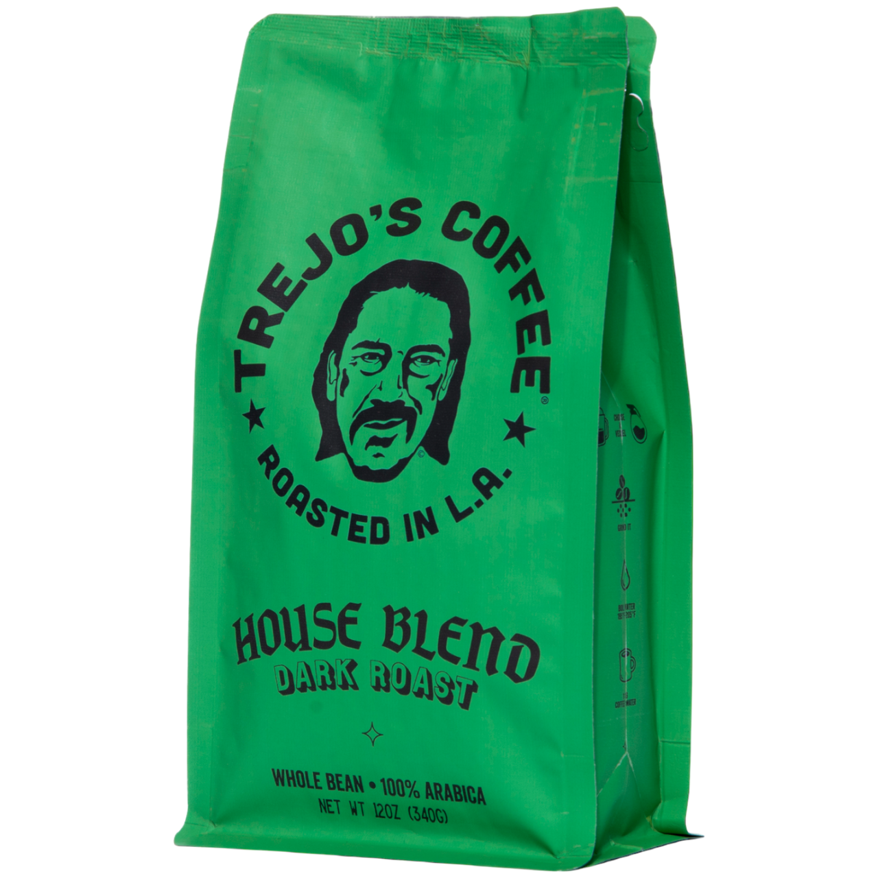 Trejo's House Blend Whole Bean Coffee - Dark Roast