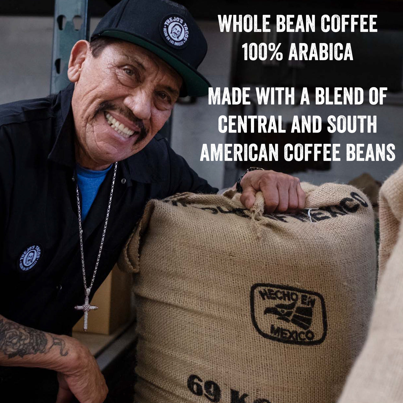 Trejo's House Blend Whole Bean Coffee - Dark Roast