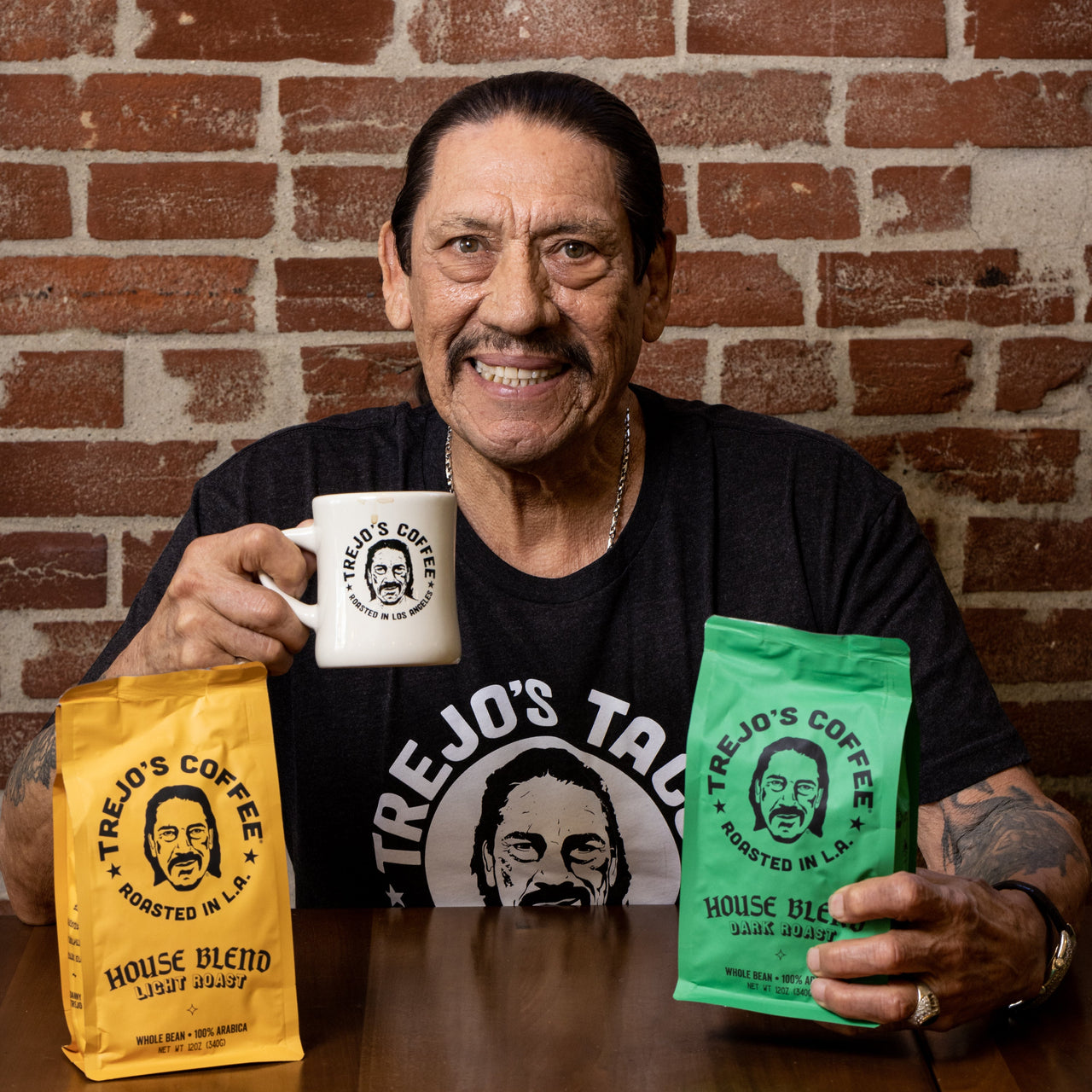 Trejo's House Blend Whole Bean Coffee - Light Roast