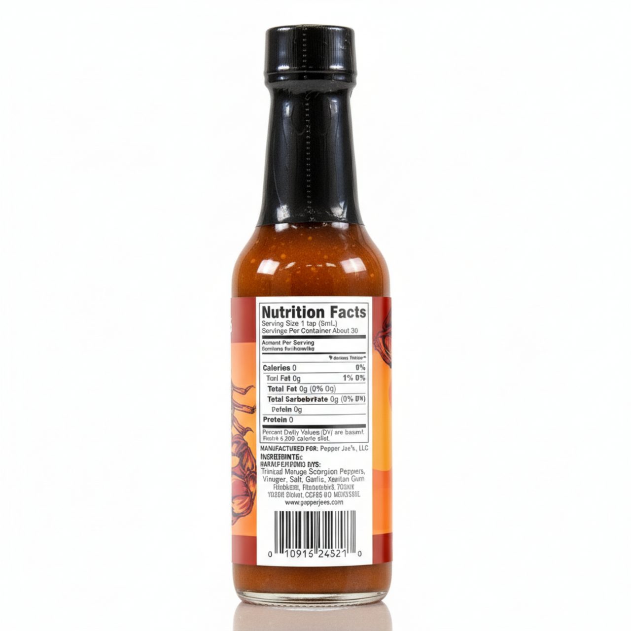 Trinidad Moruga Scorpion Hot Sauce - 5 oz