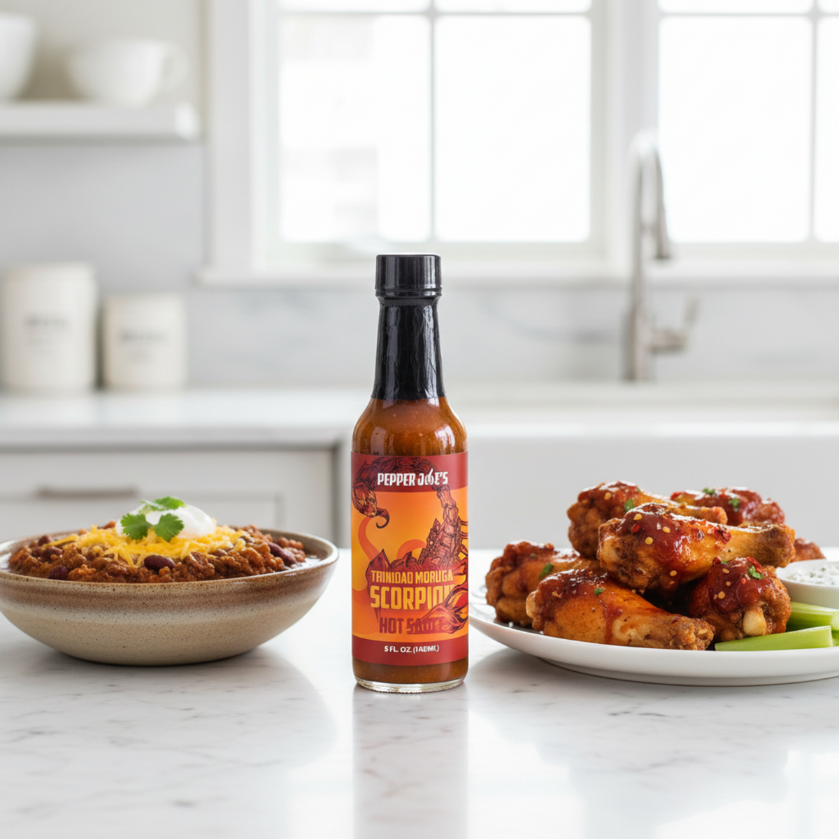 Trinidad Moruga Scorpion Hot Sauce - 5 oz