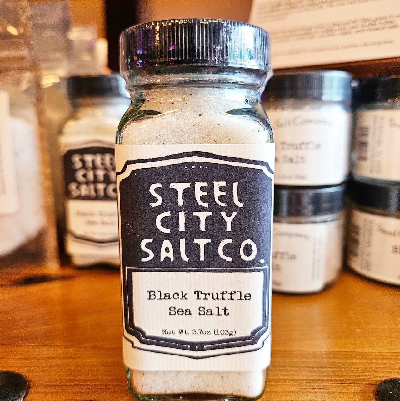 Black Truffle Sea Salt
