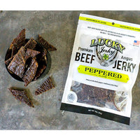 Black Pepper Beef Jerky | 3 oz. Bag | Big, Bold Flavor | Tender Jerky | Made in Holdrege, NE | Nebraska Star Beef