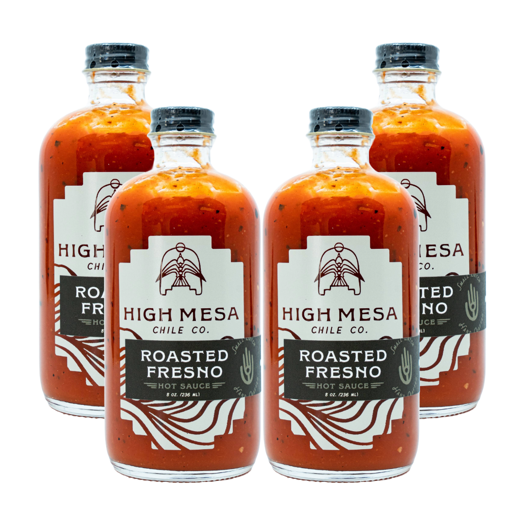 Roasted Fresno Hot Sauce