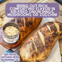 Air Fryer Kitchen Hero Seasoning Set - Artisanal Spice Blends Six Pack