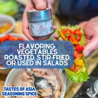 Asian Seasonings Gift Set - Tastes of Asia - Artisanal Spice Blends Six Pack