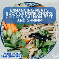 Asian Seasonings Gift Set - Tastes of Asia - Artisanal Spice Blends Six Pack