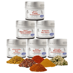 Asian Seasonings Gift Set - Tastes of Asia - Artisanal Spice Blends Six Pack