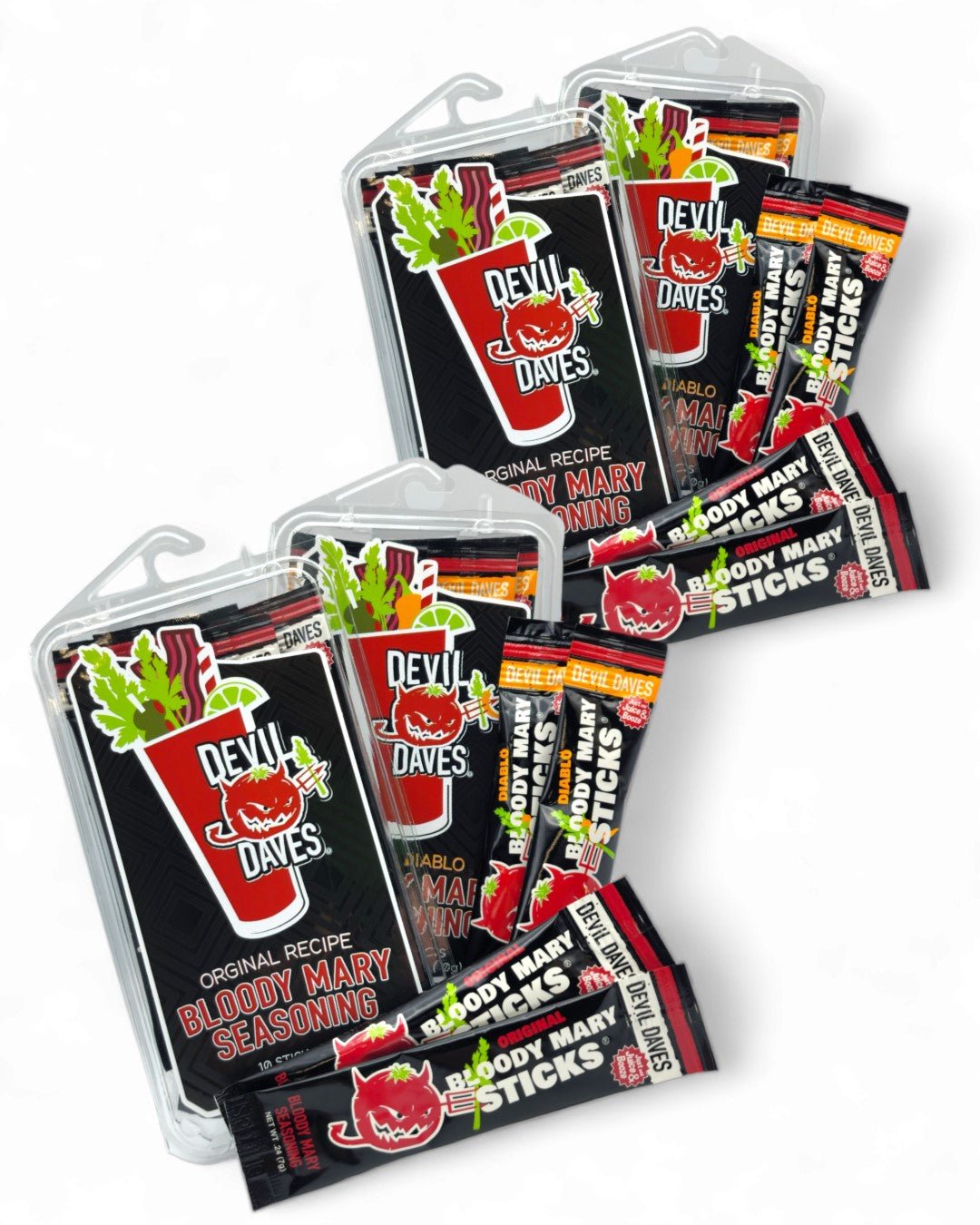 Bloody Mary Sticks - Mixed | 20 Pack - The Pepper Pantry (Formerly Marie Sharp's)