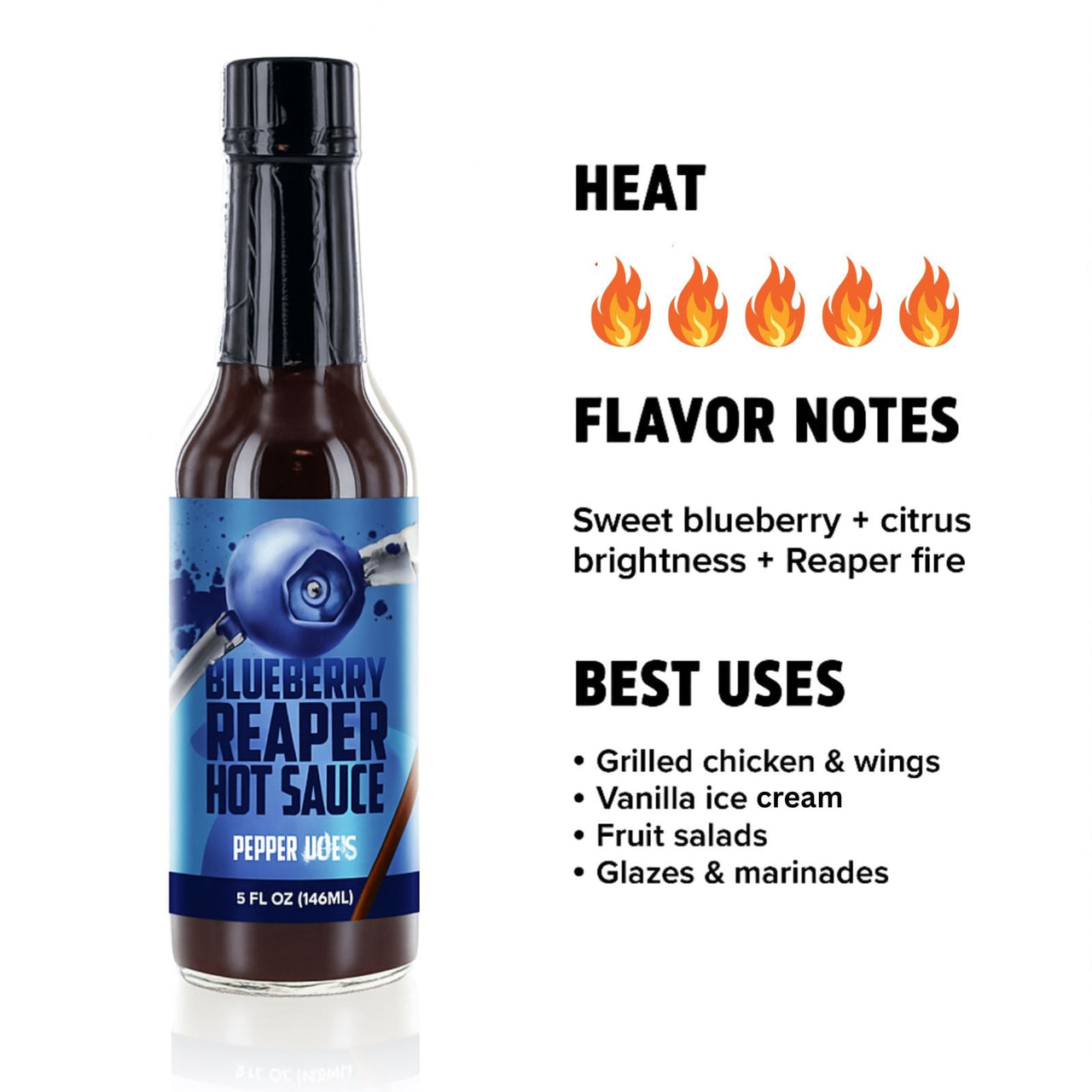 Blueberry Reaper Hot Sauce
