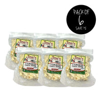 California Garlic Pepper Nuggets | Pack of 6 | 8 oz Each | Artisan Cheese | Made in Small Batches | Jisa's Farmstead Cheese