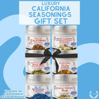 California Seasonings Gift Set - Tastes of California - Artisanal Spice Blends Six Pack