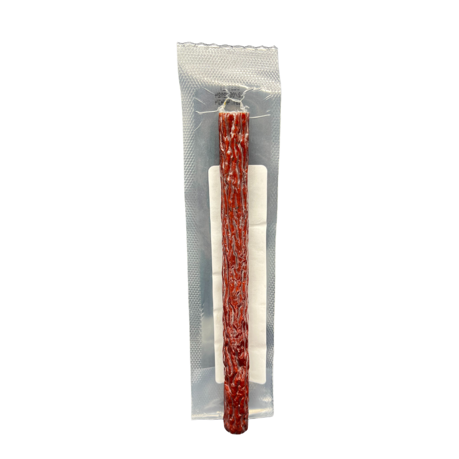 Red Pepper Beef Stick | 1.25 oz. | Hot, Sweet, & Premium All Natural Beef  | Spicy, Quick Snack | All Natural | Nebraska Angus Beef | Expertly Cooked & Seasoned | Lean, Tender Beef | 12 Pack | Shipping Included