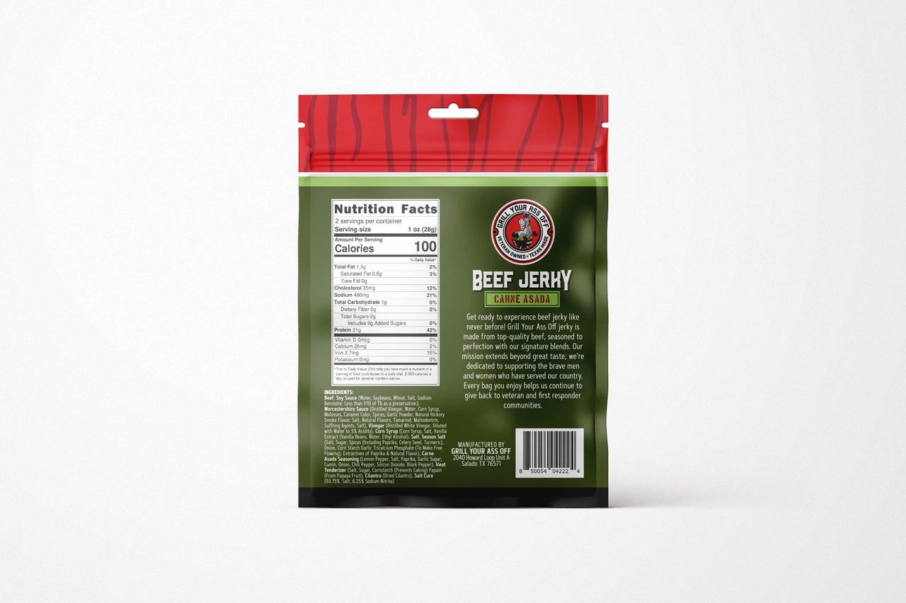 Carne Asada Style Beef Jerky - The Pepper Pantry (Formerly Marie Sharp's)
