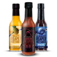 Carolina Reaper Hot Sauce Gift Box - 3-Pack Variety Set