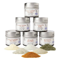 Chef's Secret Finishing Sea Salts Collection - 6 Tins