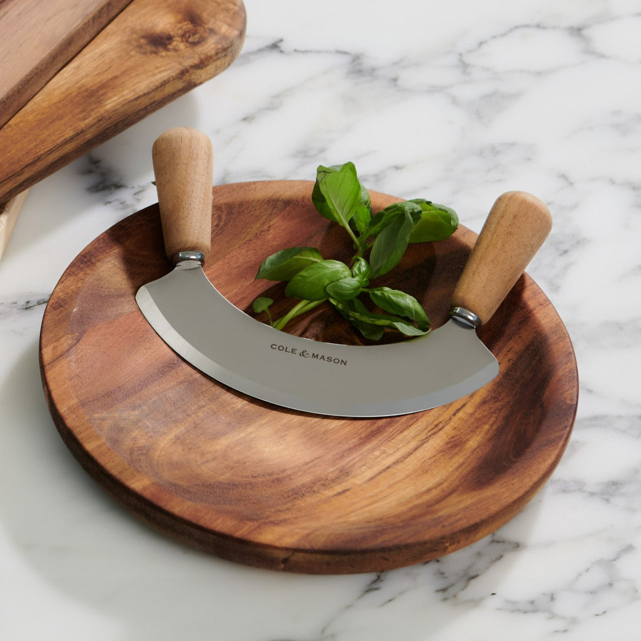 Cole & Mason Ashden Mezzaluna and Board
