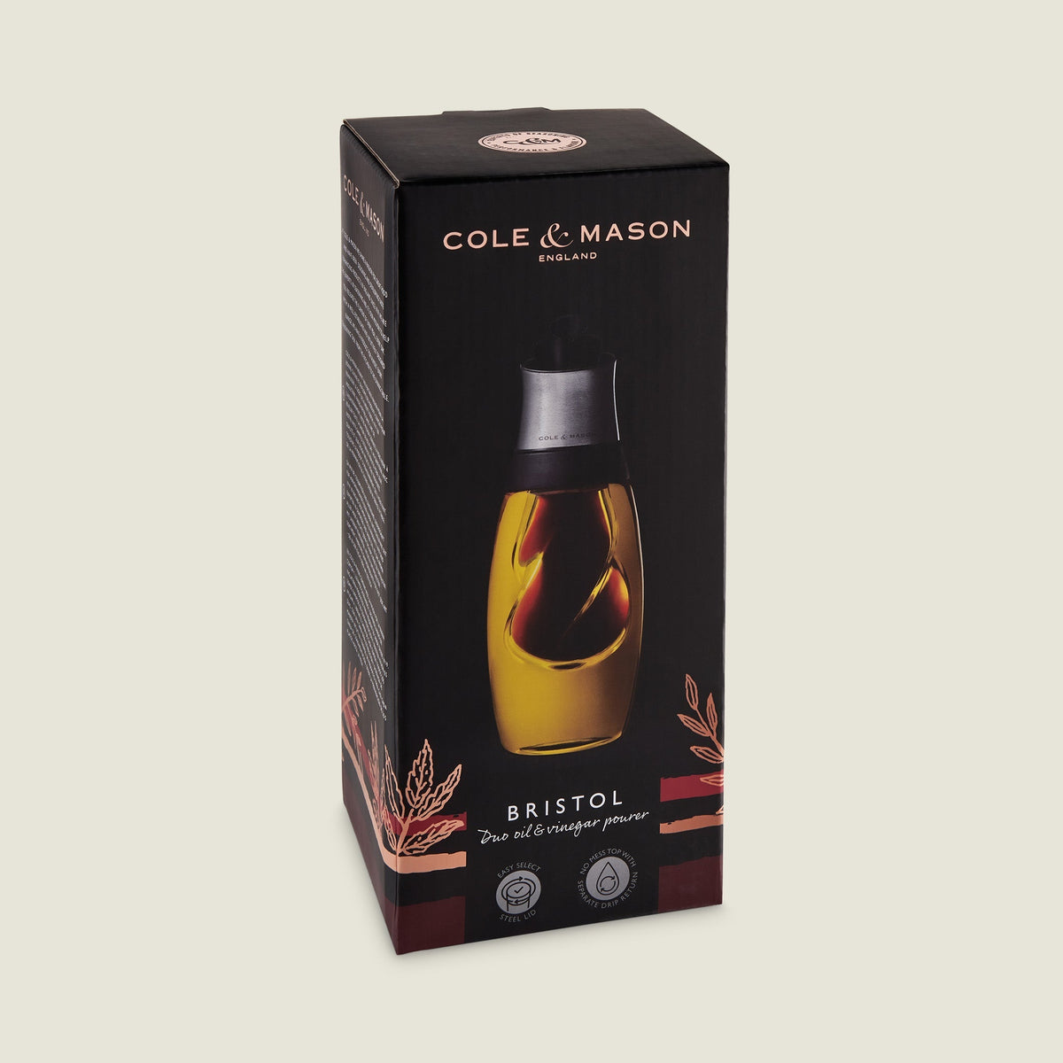 Cole & Mason Bristol Duo Oil & Vinegar Pourer