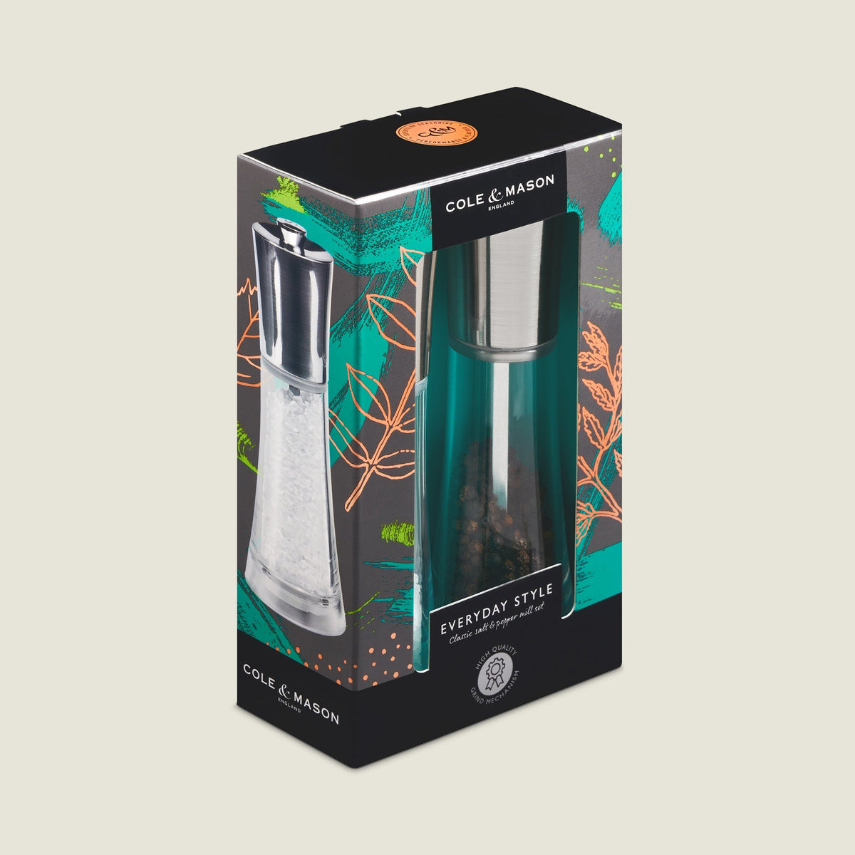 Cole & Mason Everyday Style Salt & Pepper Mill Set