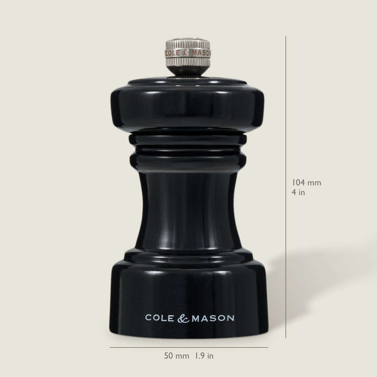 Cole & Mason Hoxton Natural Beech Salt & Pepper Mills