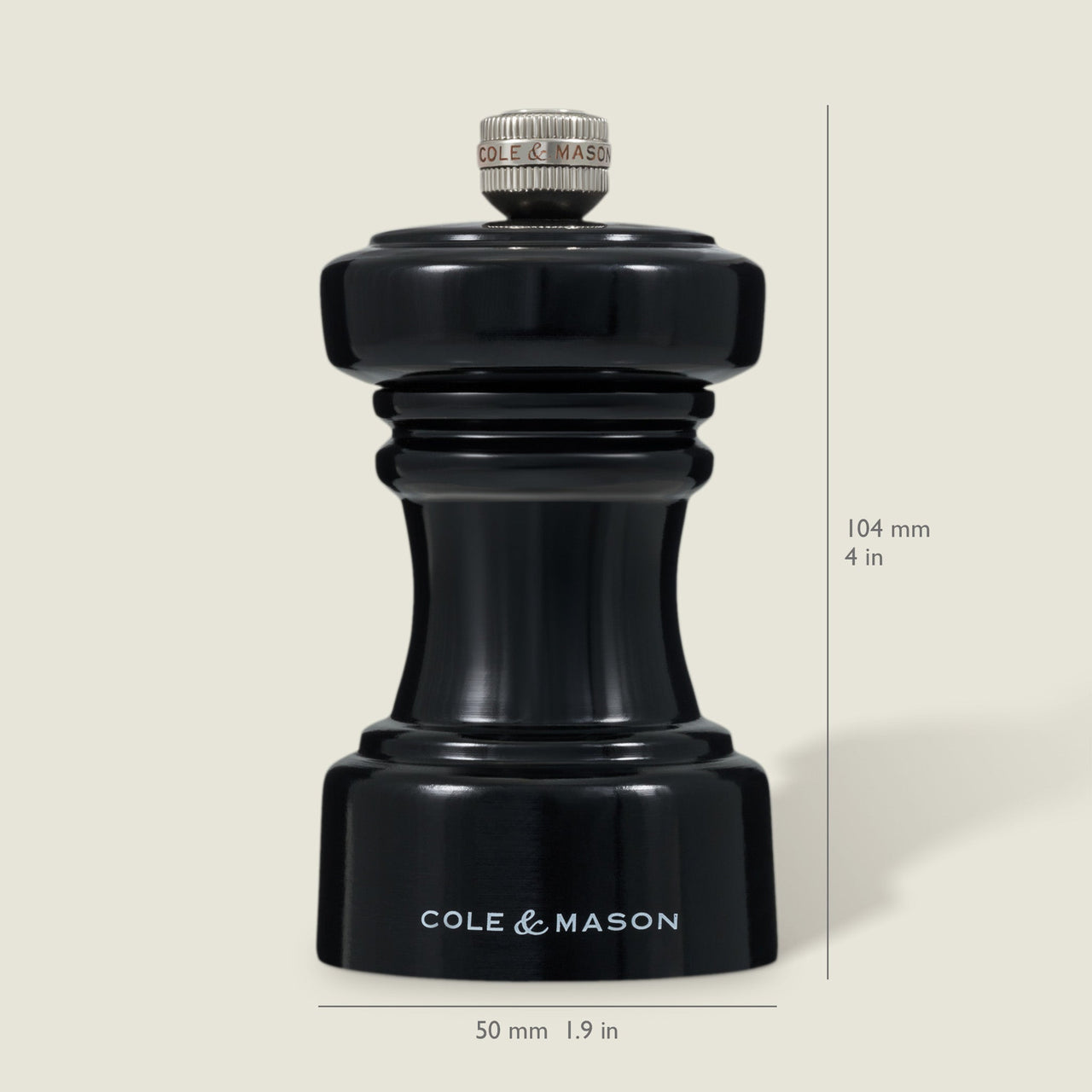 Cole & Mason Hoxton Natural Beech Salt & Pepper Mills