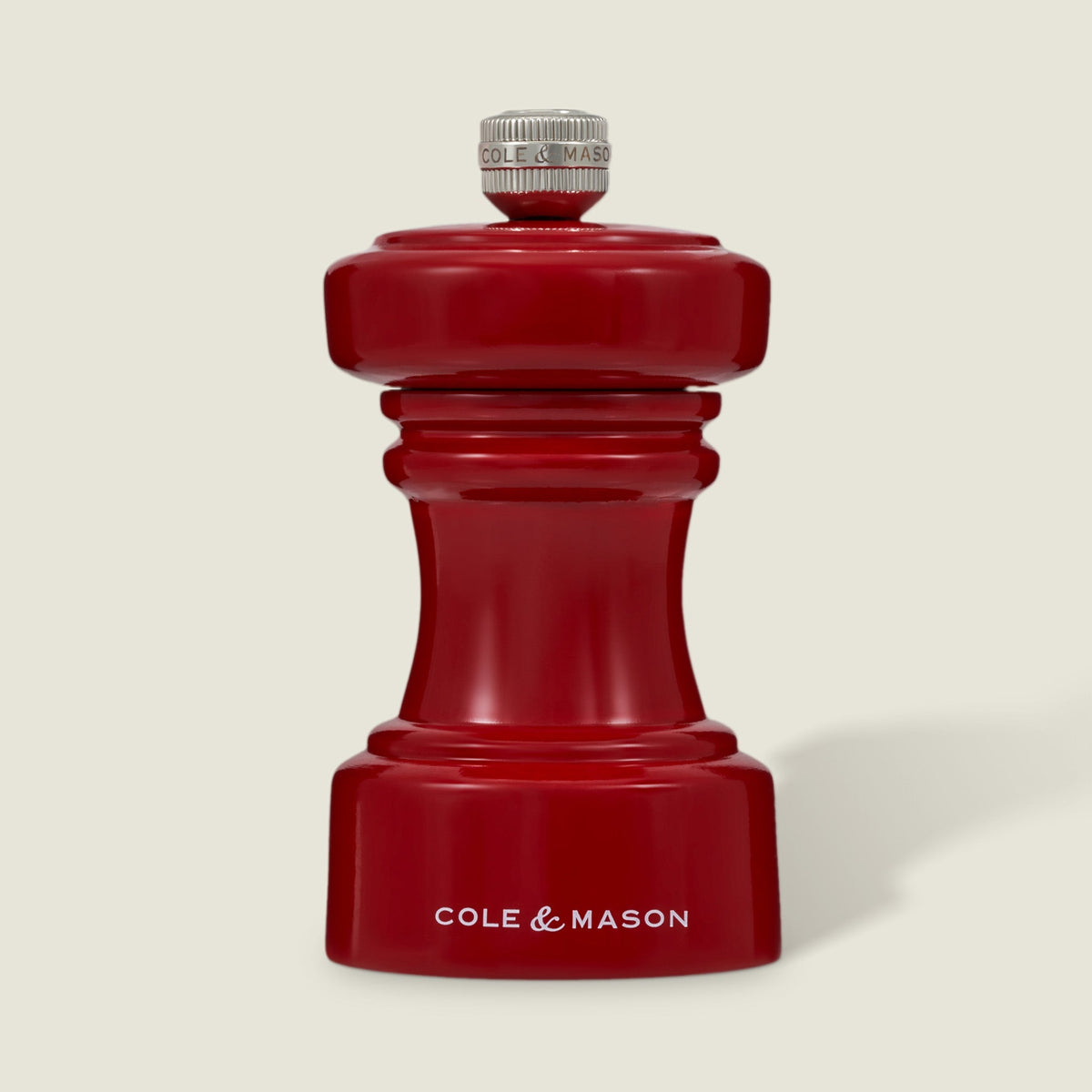 Cole & Mason Hoxton Red Gloss Salt & Pepper Mills