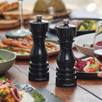 Cole & Mason London Black Gloss Salt & Pepper Mills 7"