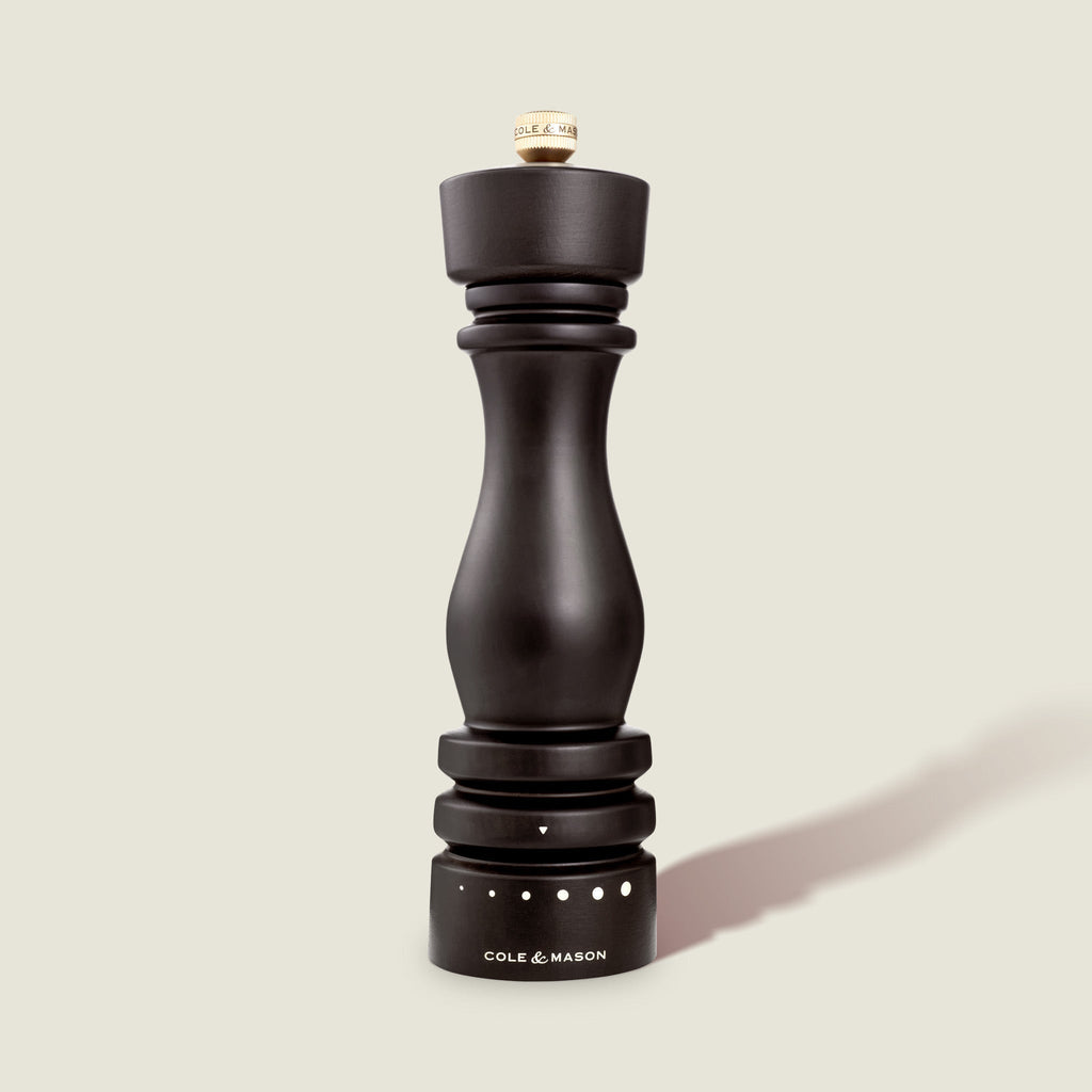 Cole & Mason London Chocolate Wood Grind Select Salt & Pepper Mills