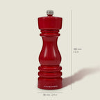 Cole & Mason London Red Gloss Salt & Pepper Mills 7"