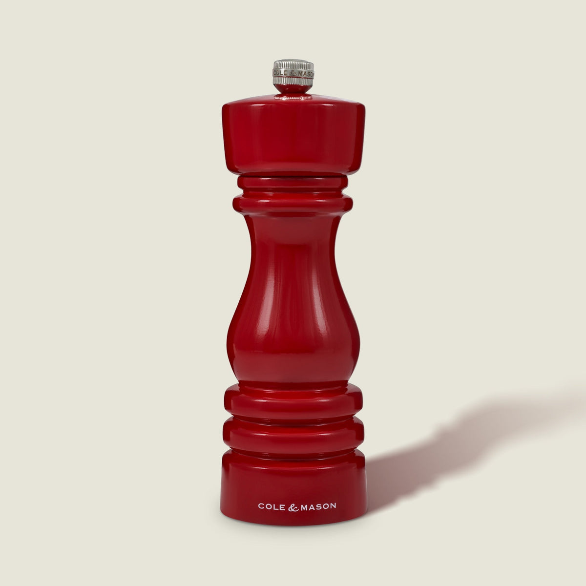 Cole & Mason London Red Gloss Salt & Pepper Mills 7"