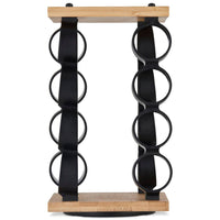 Cole & Mason Blyth Classic Wooden 16 Jar Carousel Bamboo