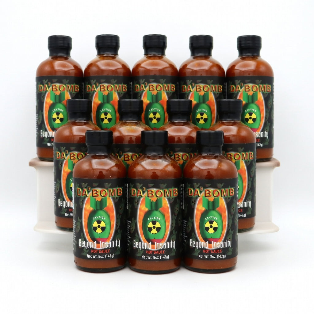 Da Bomb Beyond Insanity Hot Sauce | As Seen On all 26 Seasons of Hot Ones (2PK) Best By/Best Buy 08/2026